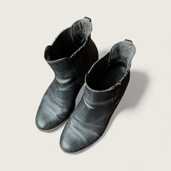 Women's Timberland Atlantic Heights Double Gore Chelsea Boots Black US 7.5 - Picture 11 of 14